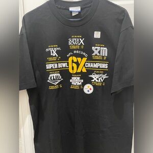 Steelers Super Bowl 6X Champions T-Shirt

New